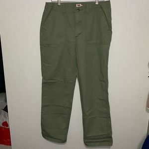 Levis Green Army Pants